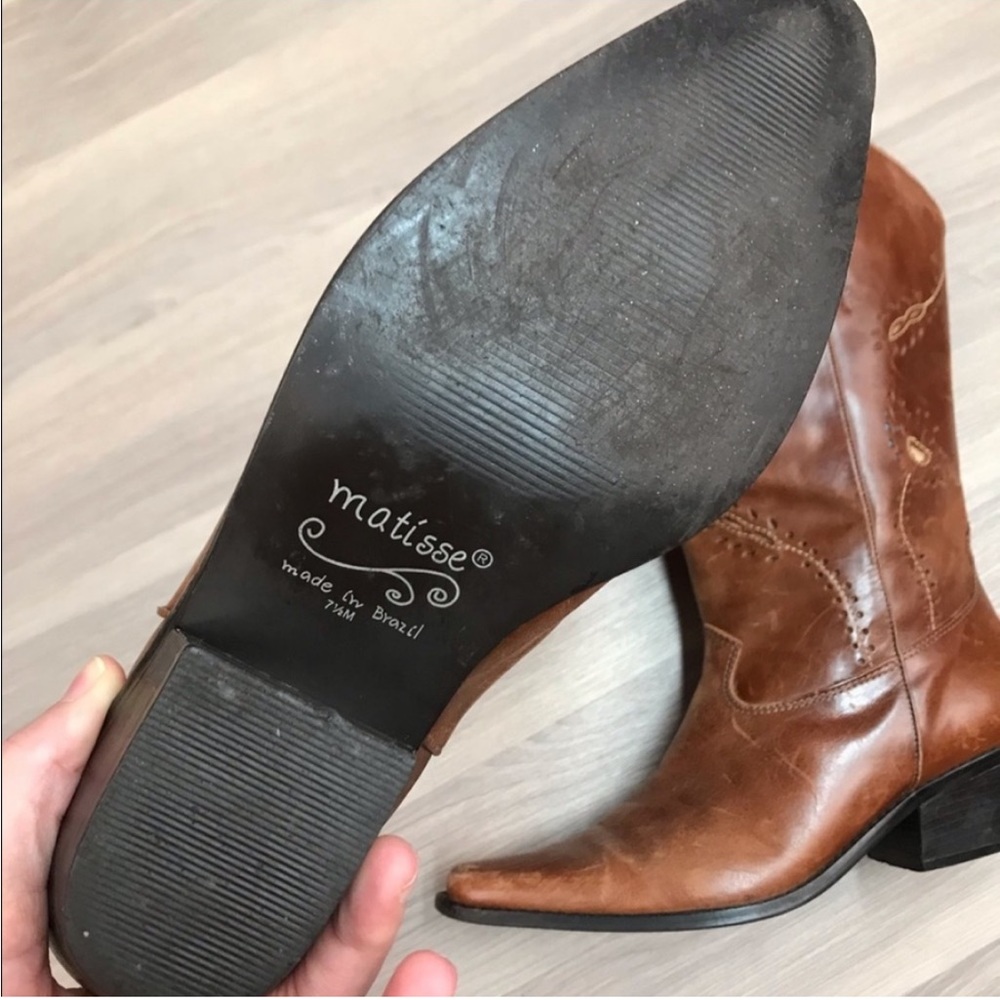 Matisse Brown Western Boots - Picture 3 of 7